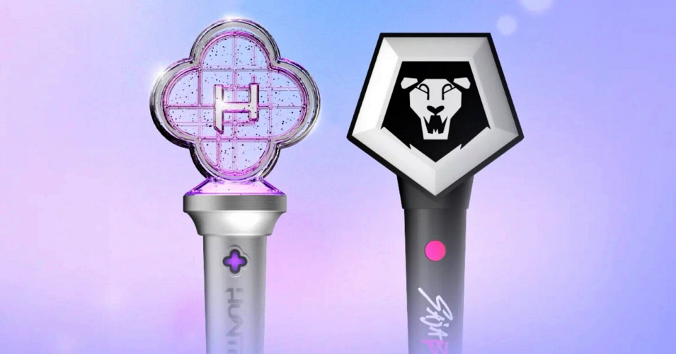 “KPop Demon Hunters” lightsticks for HUNTRIX and Saja Boys | Hello82