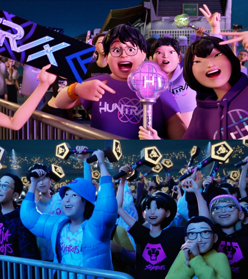 “KPop Demon Hunters” HUNTRIX and Saja Boys' fans | Hello82