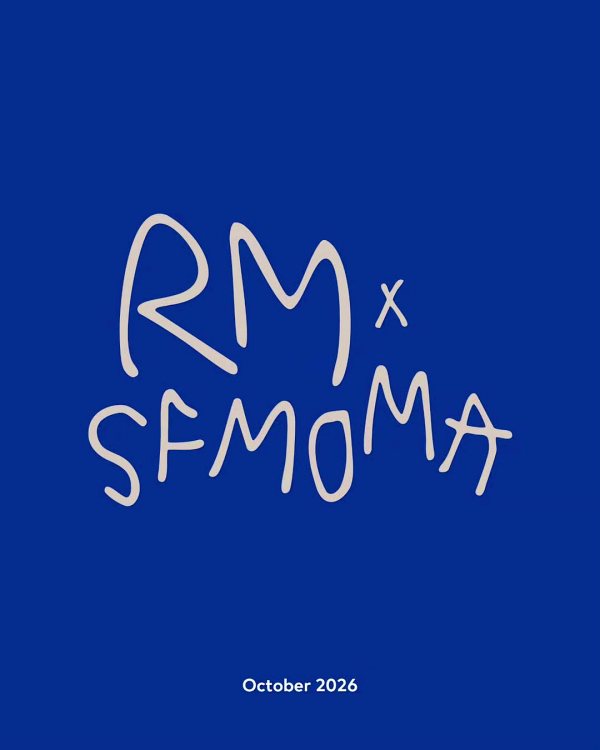 RM x SFMOMA | @.rkive Instagram