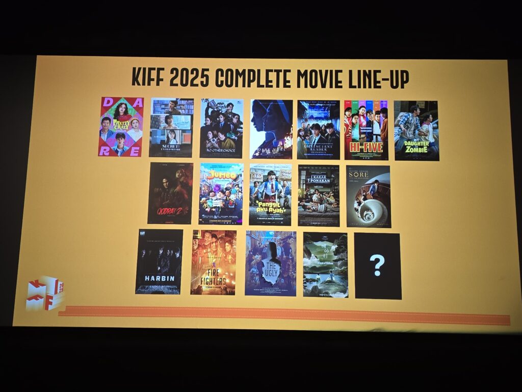 Programa oficial de películas en KIFF 2025