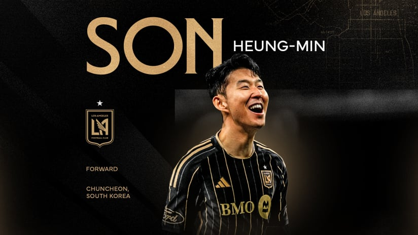 Soccer player Son Heung-min | Photo credit: LAFC