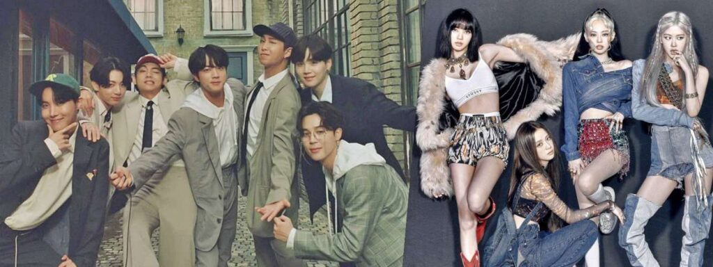 BTS, BLACKPINK | Multiple sources