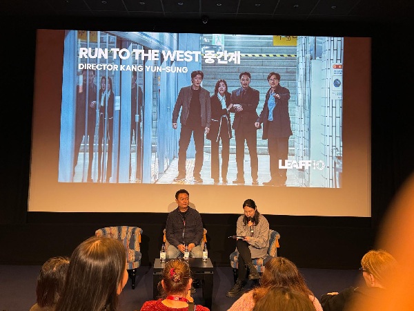 Director Kang of "Run to the West" at LEAFF