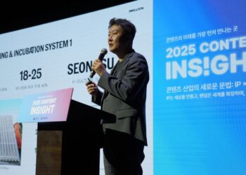 Jae-hong Kim of 1MILLION at KOCCA 2025 Content Insight | Photo credit: beSUCCESS Team
