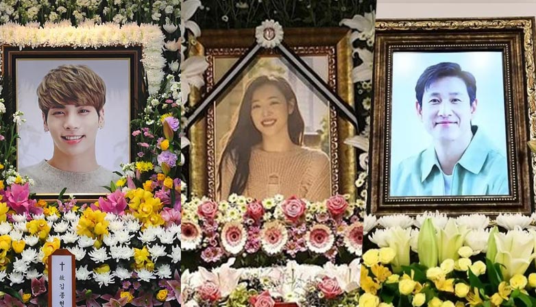 Jonghyun, Sulli, Lee Sun Kyun. | Multiple Sources